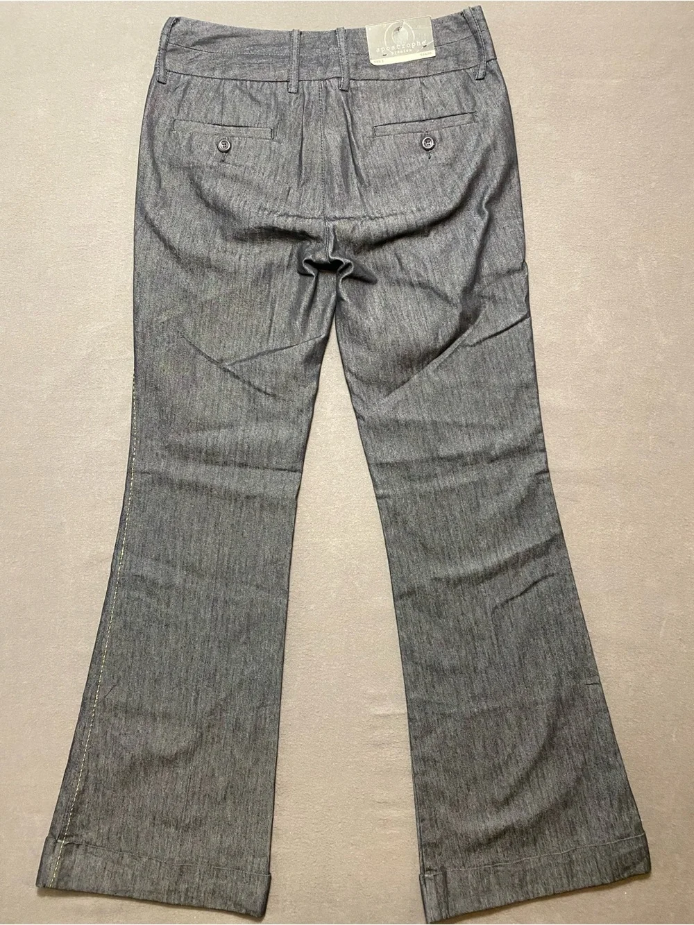 Aeropostale Women's Blue Flare Wide-Leg Jeans Size 2